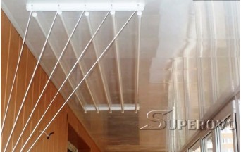 Натяжной потолок на балкон белый глянец одноуровневый до 7 кв.м в Барановичах 